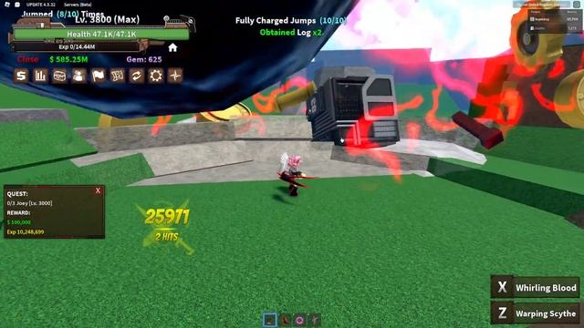 Finally Joey Shows Up! Daily Quest In King Legacy? :D