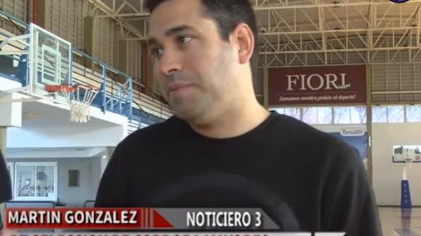 MARTIN GONZALEZ, DT del seleccionado cordobés de básquet