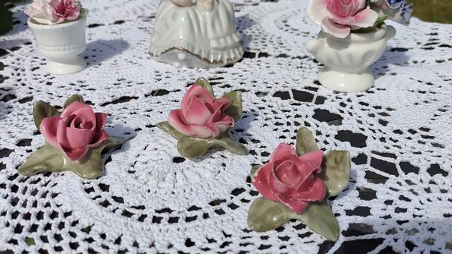Rozes, Porcelāna Rozes /  розы, фарфоровые розы