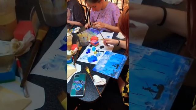 ?МОЙ МАСТЕР-КЛАСС картина с эффектом золота ПРИСОЕДИНЯЙСЯ? #мастеркласс смотреть онлайн