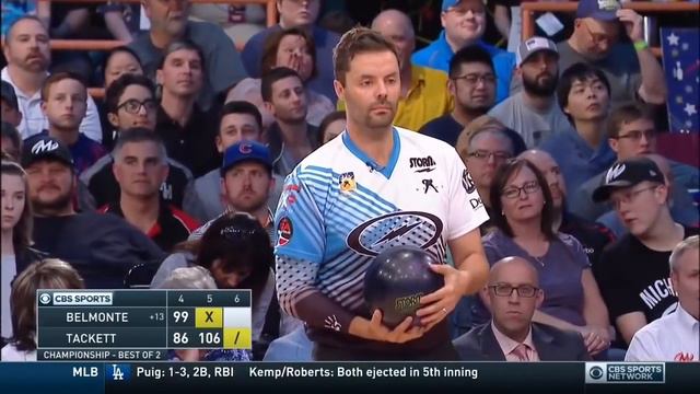 2018 PBA Tour Finals, Championship Match, Game #1 - Jason Belmonte V.S. EJ Tackett смотреть онлайн