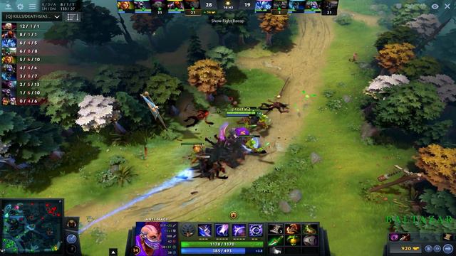 Dota 2 - Magina BEYOND GODLIKE + RAMPAGE!!! смотреть онлайн