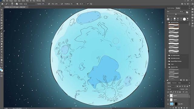 How To Draw Comic Superman In PhotoShop | DC Comics | Digital Speed Paint Timelapse смотреть онлайн