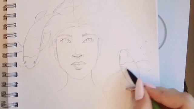 Рисую в самолёте / портрет поэтапно speedpaint смотреть онлайн