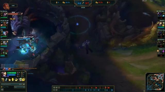 Incredible Baron Steal - EZREAL - League of Legends смотреть онлайн