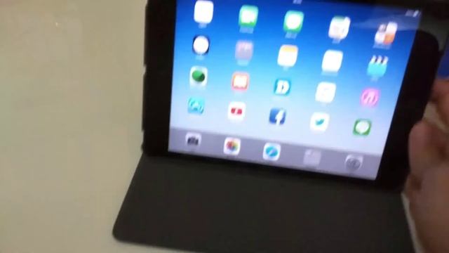 Wood Grain Folio Cover Case for iPad Mini 1 / 2 / 3 смотреть онлайн