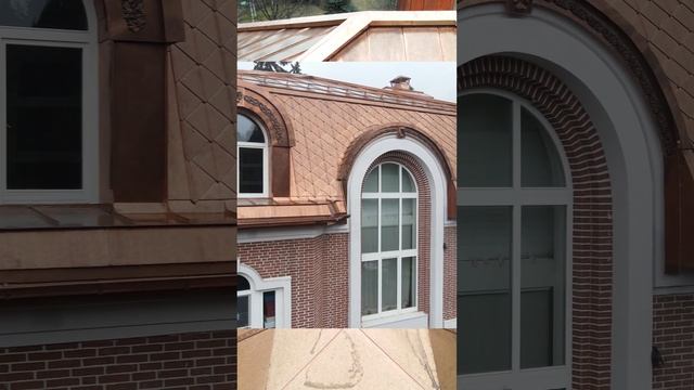 Copper roof/Медная кровля 2#shorts смотреть онлайн