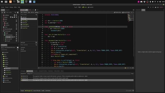 Godot Sokoban tuto FR 8 смотреть онлайн