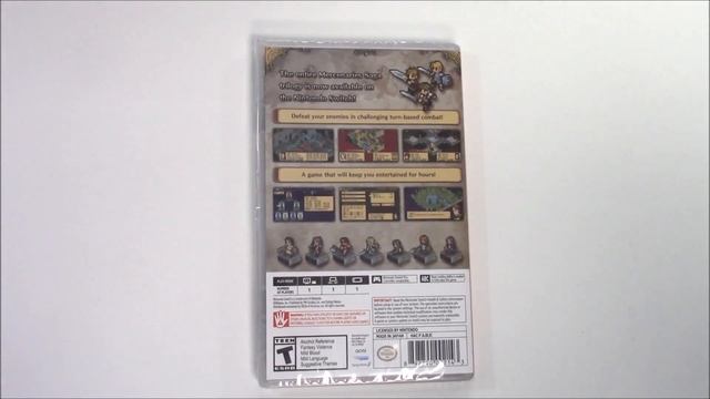 Mercenaries Saga Chronicles (Nintendo Switch) Unboxing!! смотреть онлайн