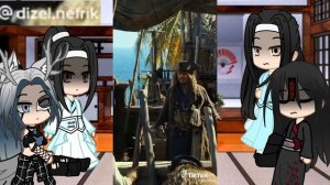 реакция МДК на капитана Джека Воробья (по просьбе)