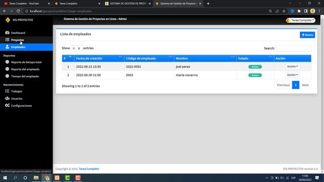 ✅SISTEMA DE GESTION DE PROYECTOS EN PHP Y MYSQL - COMPLETO (Código Fuente + Config) смотреть онлайн