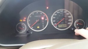 Honda CR-V 2002-2006 Сброс сервисного интервала замены масла