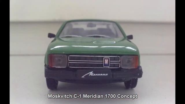 #1441. Moskvitch C-1 Meridian 1700 Concept [RUSSIAN CARS] смотреть онлайн