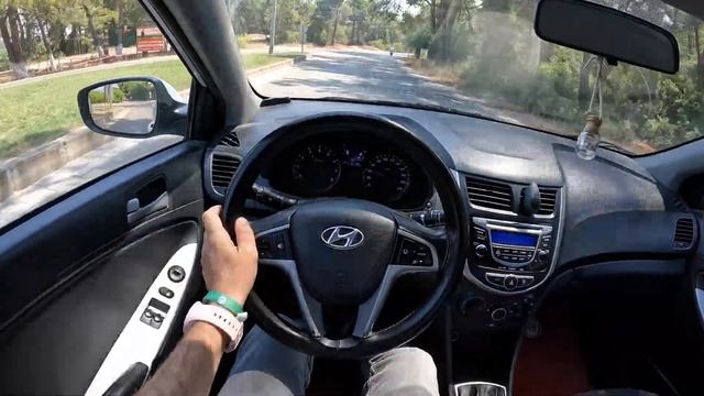 2014 Hyundai Accent [1.4 100HP] | POV Test Drive #1327 Joe Black смотреть онлайн