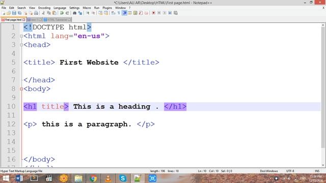 009 HTML title Attribute смотреть онлайн