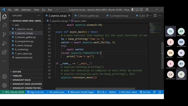 Asyncio Python — A Brief Introduction смотреть онлайн