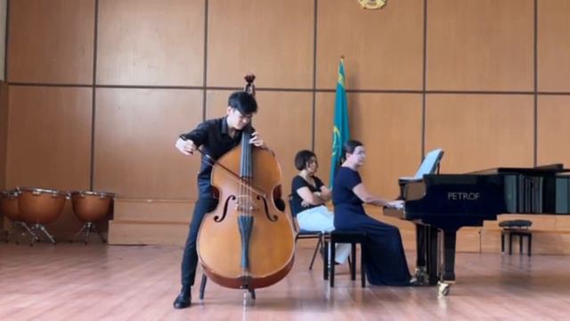 Жунусбаев Бекжан.Боттезини "Тарантелла "Концертмейстер Абдыкадырова Жанель смотреть онлайн