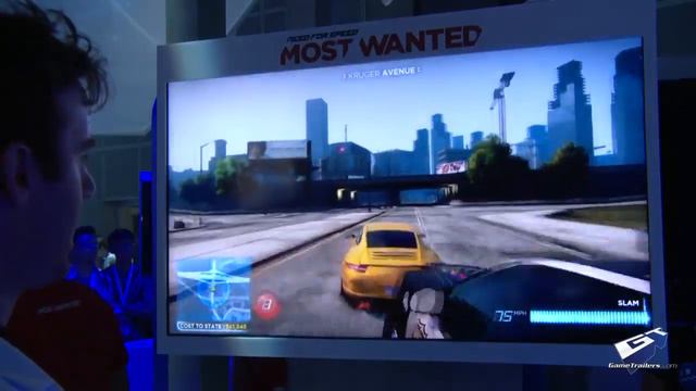 Need For Speed Most Wanted 2012 - Геймплей (Gameplay) видео с E3 смотреть онлайн