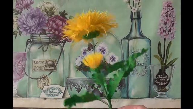 Желтая хризантема из фоамирана! смотреть онлайн