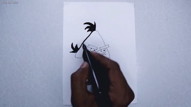 Angry Bird Character Chuck Step By Step Drawing Tutorial For Kids #angrybirds #easydrawing #cartoon