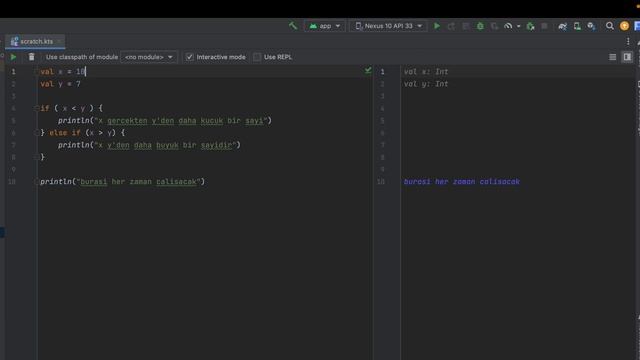 Sifirdan Kotlin Part 7 - If Else Kosullari смотреть онлайн