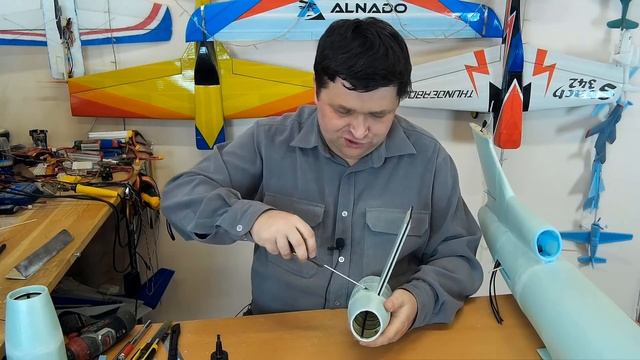 Ту-154 / Лайнер из пенопласта / Часть 15 / ALNADO смотреть онлайн