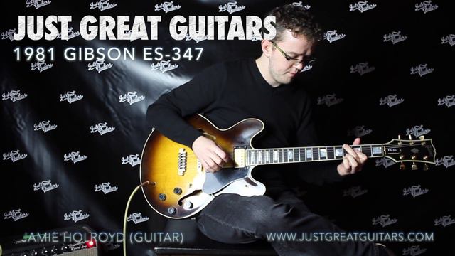 1981 Gibson ES 347 смотреть онлайн
