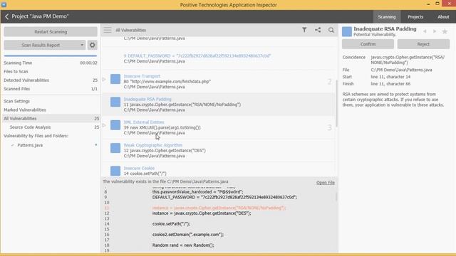 Универсальный сигнатурный анализатор кода в PT Application Inspector смотреть онлайн