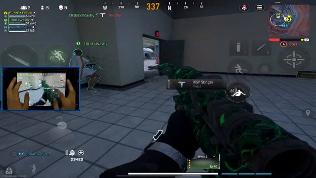 BEST SMG WSP SWARM CLASS SETUP  - WARZONE MOBILE ULTRA GRAPHICS IPAD PRO M1