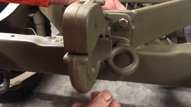 Installing The Pintle Hook on A Willlys MB G503 смотреть онлайн