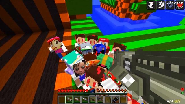 PAW PATROL BASE CAPTURED BY PAW PATROL EXE IN MINECRAFT смотреть онлайн
