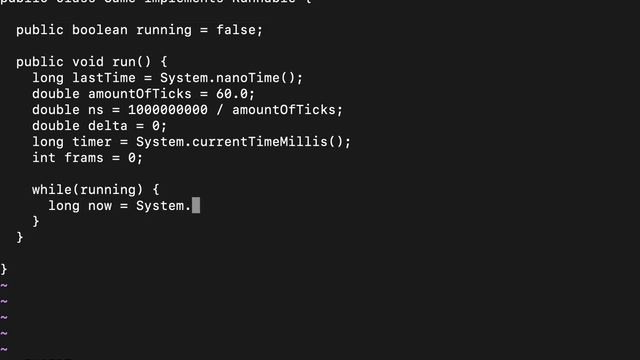 Java | Game Loop смотреть онлайн