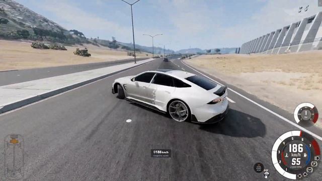 Crazy Audi RS7 Crashes in BeamNG.drive: Destruction and Mayhem смотреть онлайн