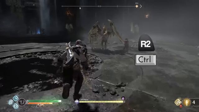 God of War - как победить любую Валькирию без пара смотреть онлайн