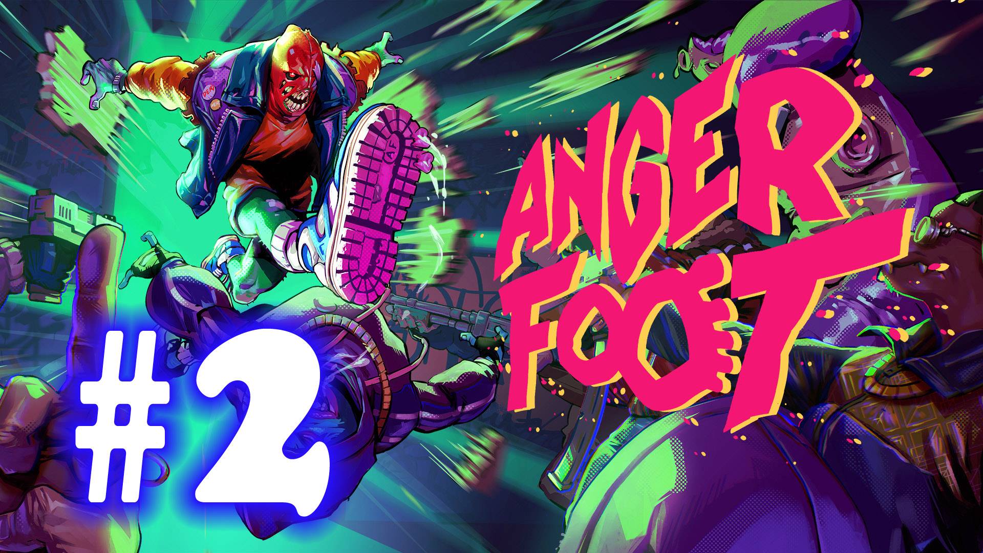 ANGER FOOT прохождение #2 Свинтусы