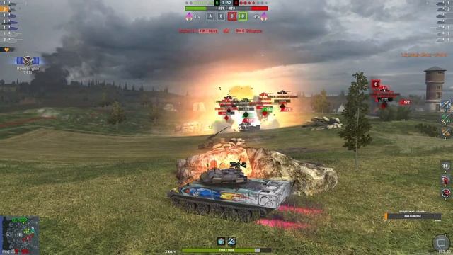 Играем в турнир в режиме Выживание #TankBlitz #Stream смотреть онлайн