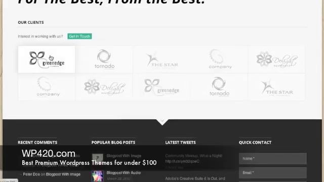 Brave Responsive Wordpress Theme Demo смотреть онлайн