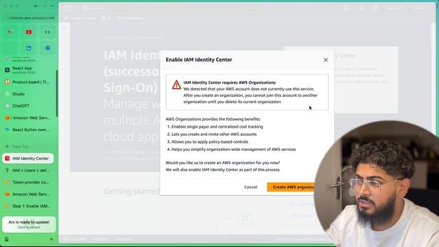 Full-stack React & AWS environment setup смотреть онлайн