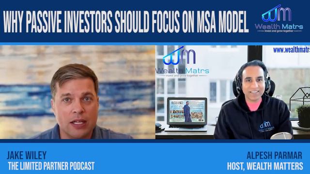 Podcast 313: Why Passive Investors should focus on MSA model with Jake Wiley смотреть онлайн