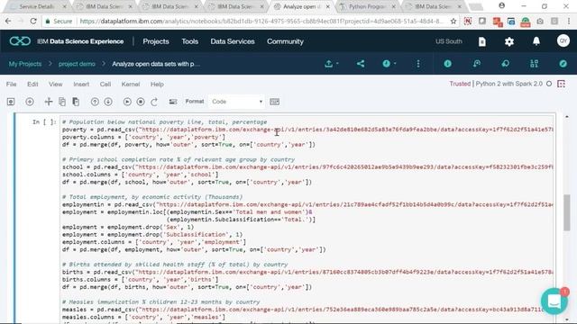 Analyze & Explore data in IBM DSX using Python Pandas Data Frames смотреть онлайн