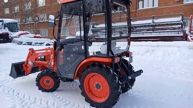 Мини-трактор Kubota B2741S 3 смотреть онлайн