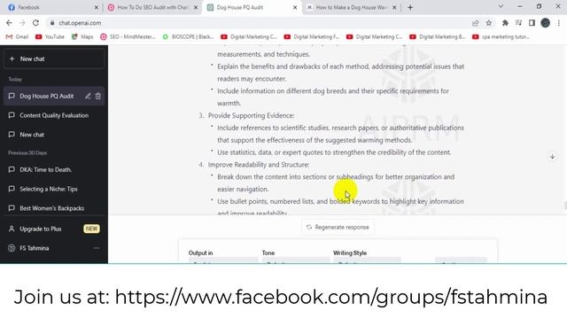 How To Do SEO Audit with ChatGPT | ChatGPT SEO Strategy смотреть онлайн