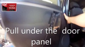 Opel  Vectra C (2002–2008)  rear door panel removal