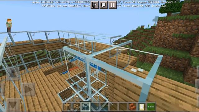 Дом у водопада part 2#minecraft смотреть онлайн