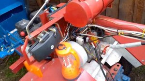 мотоблоку 10 лет -пора чистить  бензобак ! (1 часть)