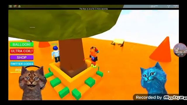 @user-pf3ps4xi7h канал котика лайка? играем в |ROBLOX АА ПОЛ ЭТО ЛАВА! смотреть онлайн