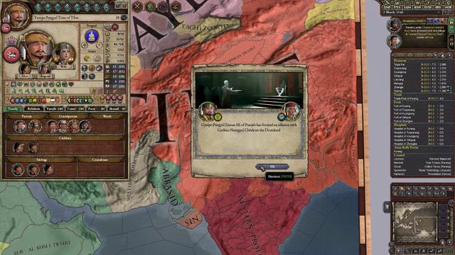 Crusader Kings 2: Holy Fury, Bon Bon Tibet Part 55 смотреть онлайн