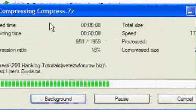 How To Ultra Compress In 7-Zip смотреть онлайн