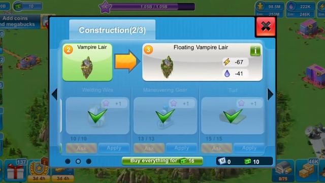 Megapolis (Level 1055 Step 2) смотреть онлайн