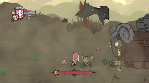 Castle Crashers Remastered Nintendo Switch Gameplay